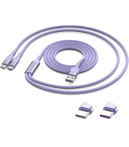 Amazon.co.jp: Access 【 100cm 】 USB 2.0 二股ケーブル, USB 2.0 A